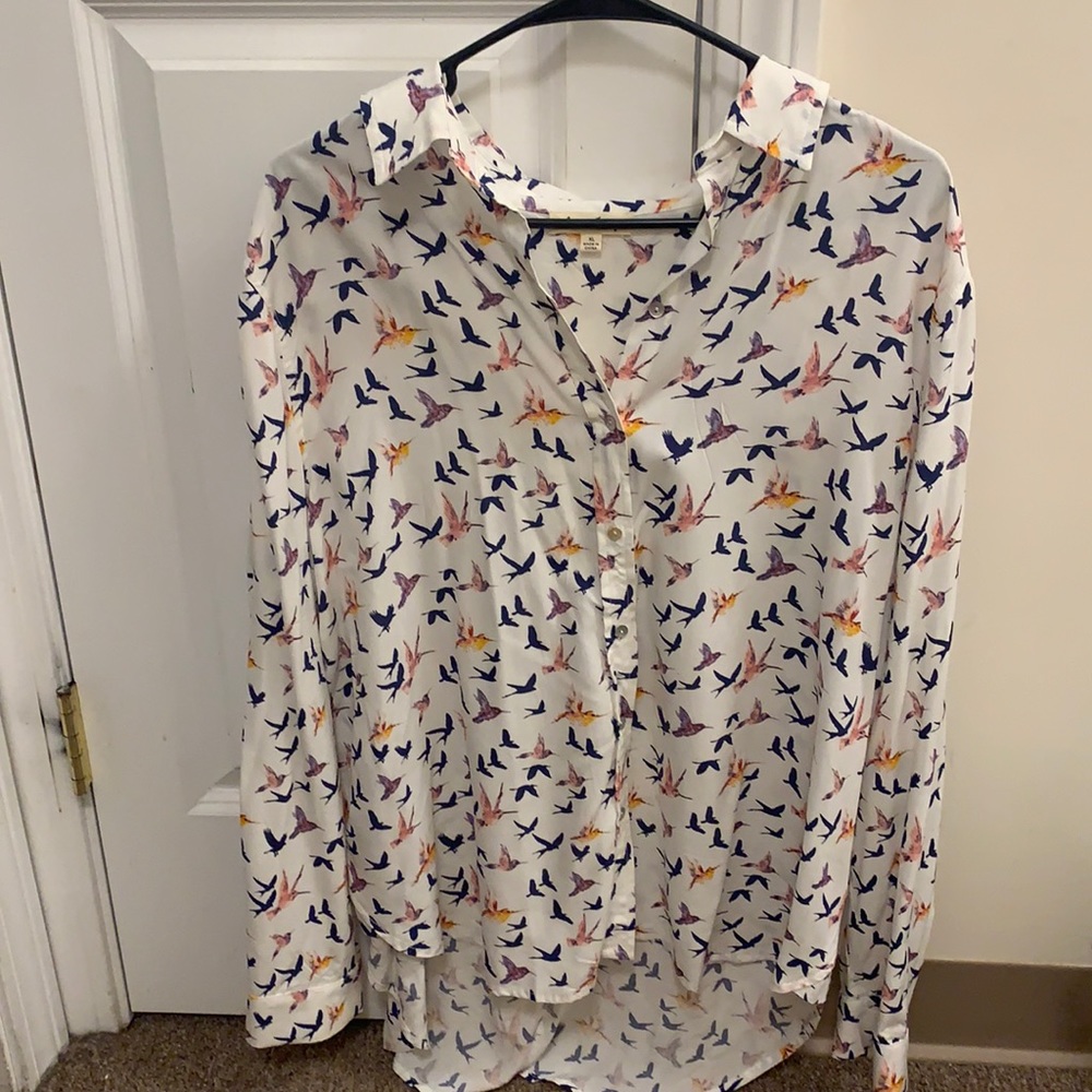 Bird button up